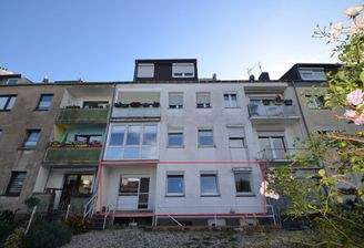 Hinteransicht mit Markierung