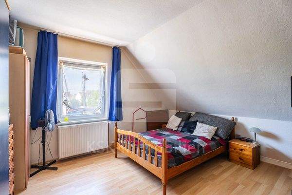 Schlafzimmer Dachgeschoss Wohnung 3