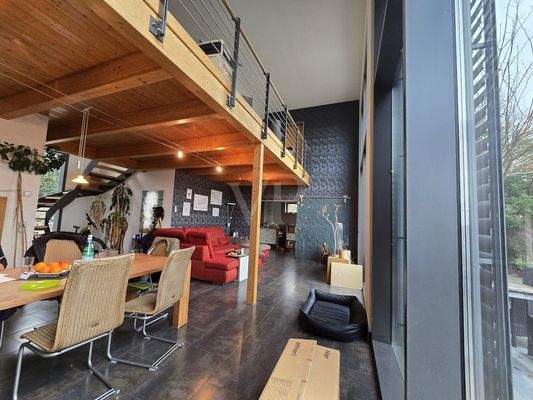 EG offener Wohn- und Essbereich Detail 01