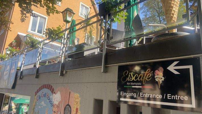 Ansicht von der Bergseite