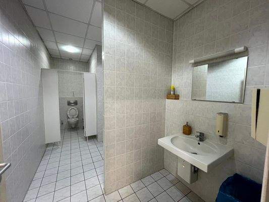 moderne Sanitäranlage