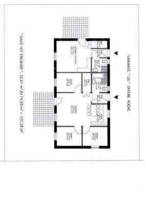 Bsp. Grundriss Haus mit Einliegerwohnung