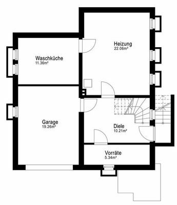Grundriss Kellergeschoss