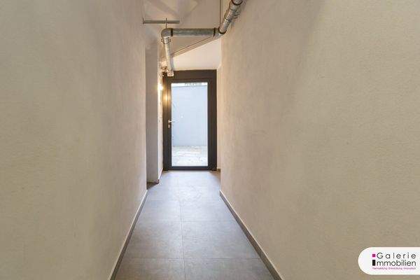 Zugang zum Hof und zum Lift