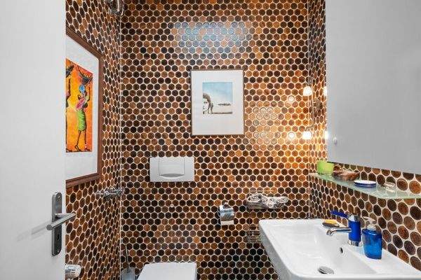 Stylisches Gäste-WC