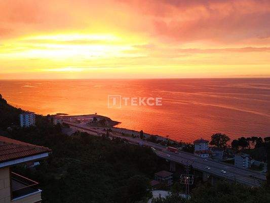 3-Bedroom Apartment in a Sea View Complex in Trabzon