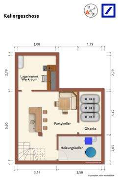 Grundriss Kellergeschoss