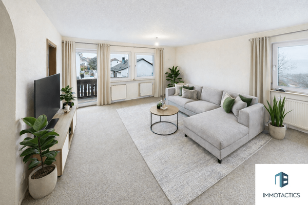 Wohnzimmer EG (KI-generiert)