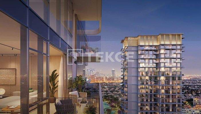 Apartments with Golf and Skyline Views in Jumeirah Islands Dubai