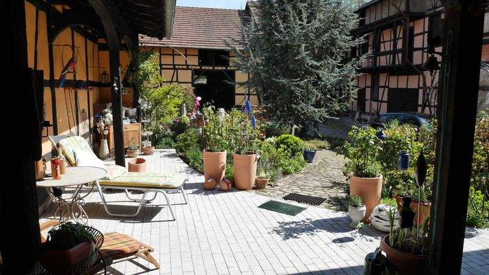 traumhafter Innenhof