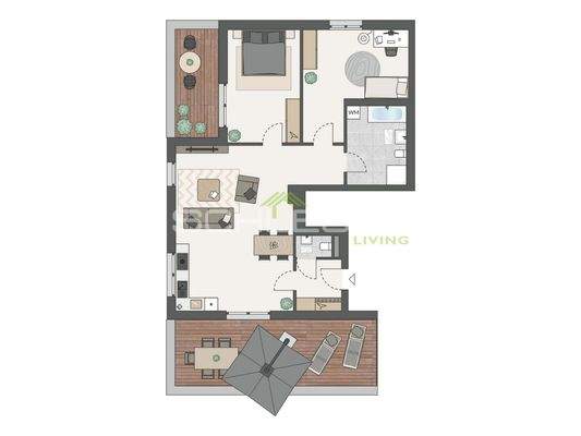 Grundriss Penthouse 01