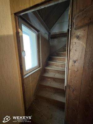 Treppe zum Dachboden