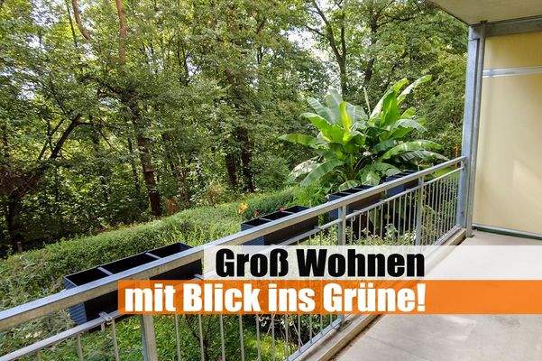 Groß Wohnen mit Blick ins Grüne!