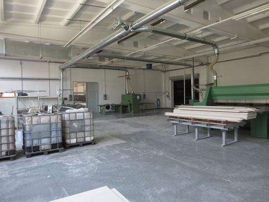 Innenansicht Produktionshalle