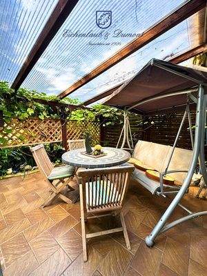 Überdachte Terrasse