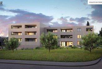 Ansicht von Süden am Abend