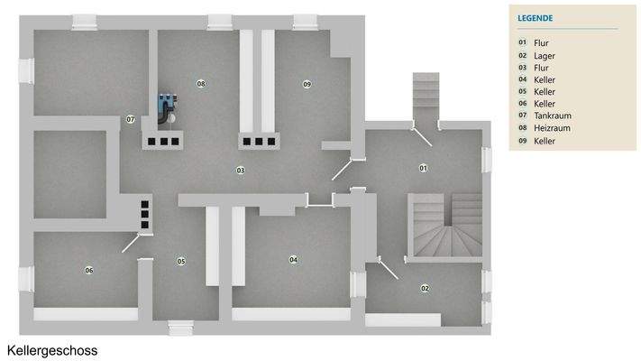 Grundriss Kellergeschoss