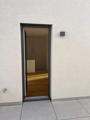 Dachterrasse Zugang Ankleide