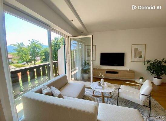 Möblierungsvorschlag für das Wohnzimmer (KI generiert)