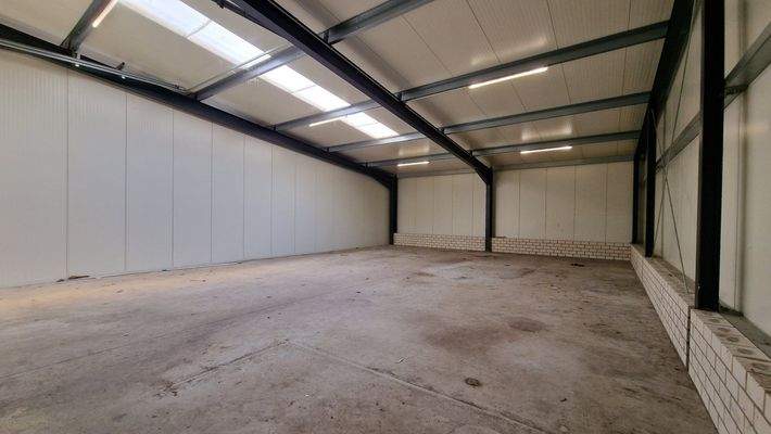 Innenansicht der Halle