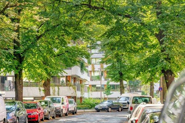 Idyllische Nachbarschaft