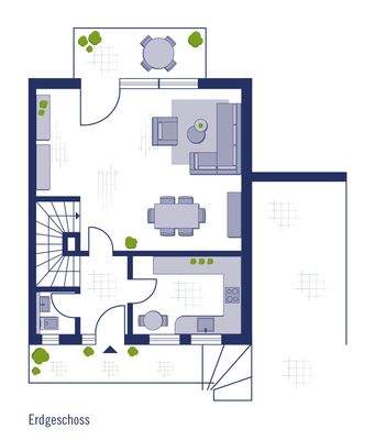 Grundriss Erdgeschoss
