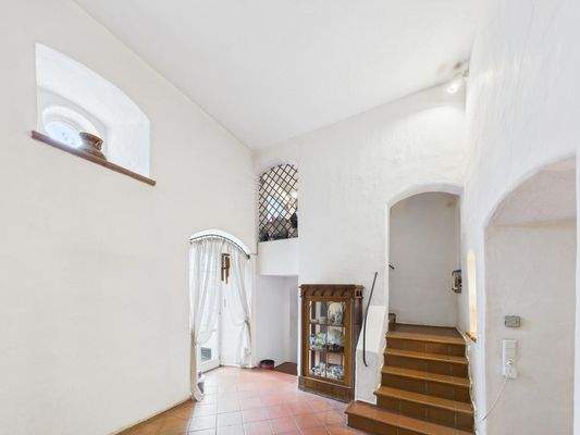 Korridor zu den Schlafbereichen