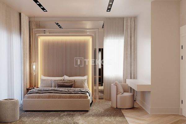 Villas with Pools and Indoor Parking in Döşemealtı Antalya