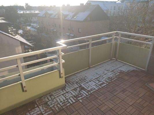 Dachterrasse mit neuem Boden