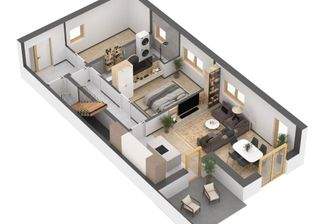 Haus A Wohnung 2 OG Südwest