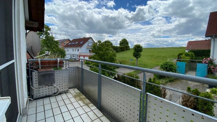 Balkon mit Aussicht