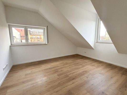 Zimmer im Dachgeschoss