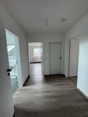 Helles Dachgeschossflur