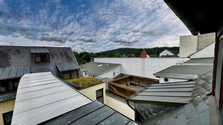 Fernblick von der Wohnung