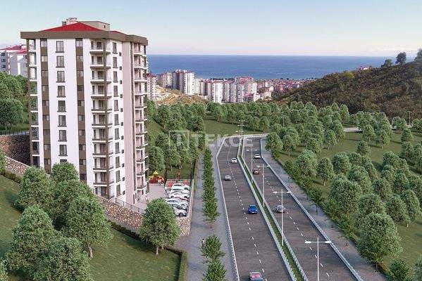 New Apartments Intertwined with Nature in Kaşüstü, Trabzon