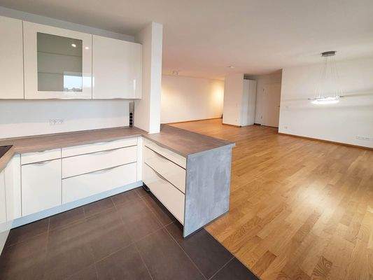 ...ist die Einbauküche gestaltet