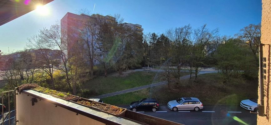 Balkon Aussicht