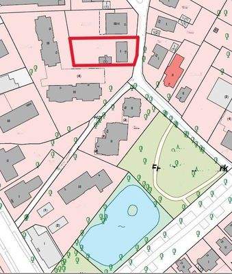 Ausschnitt Flurkarte 