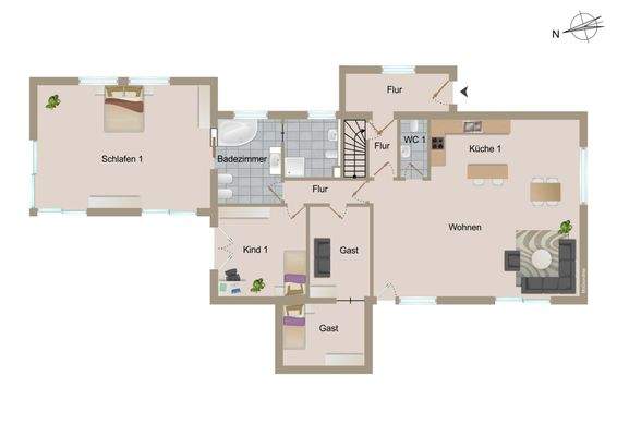 Grundriss Erdgeschoss