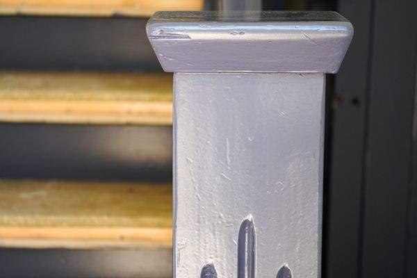 Treppen-Detail Hinterhaus