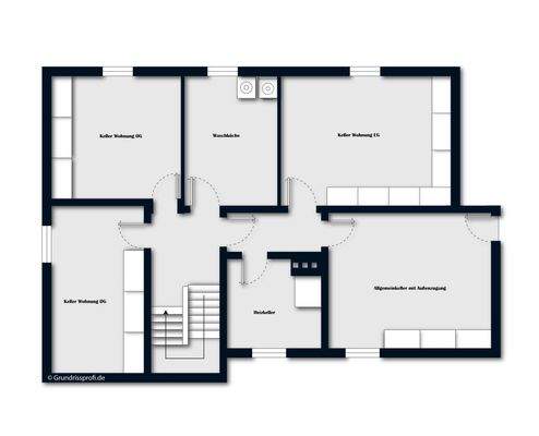 Grundriss KG (nicht maßstabsgetreu)