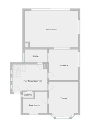 Grundrissskizze EG