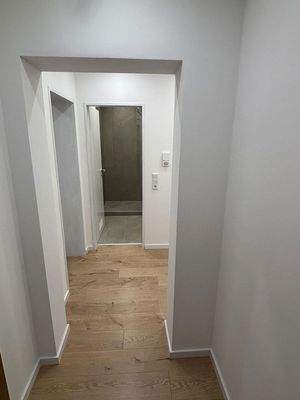 Blick von Wohnungstür