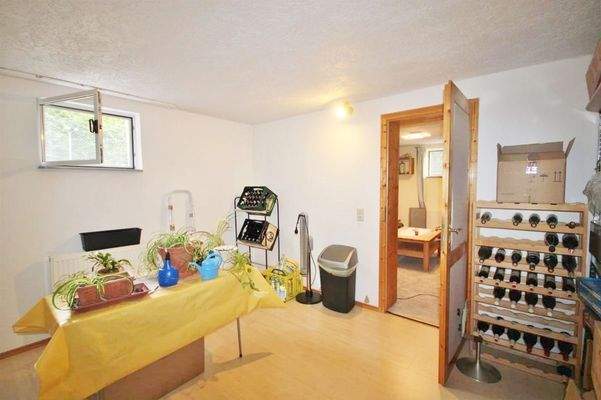 beheizbarer Kellerraum (UG)