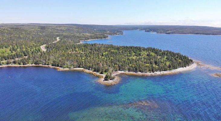 Nova Scotia - Grover?s Point - Wunderschönes Uferg