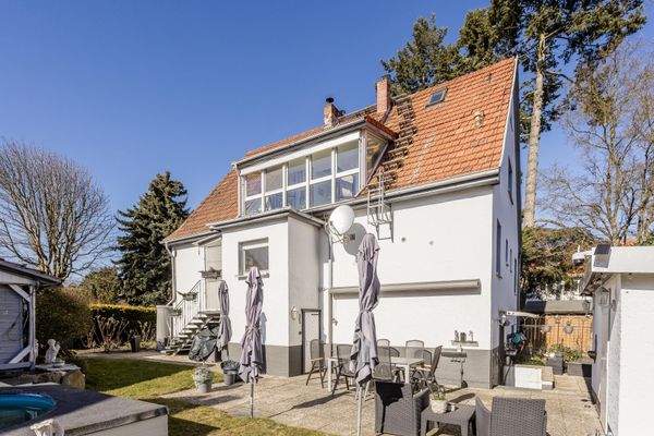 Innenansicht vom Garten