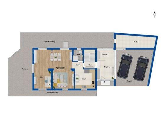 Grundriss Erdgeschoss