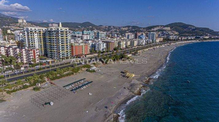 Stylish Seafront Apartment for Sale in Mahmutlar Alanya