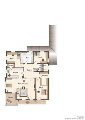 Grundriss OG Wohnhaus_