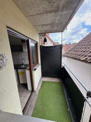 Wohnung 2. OG - Küche/Balkon